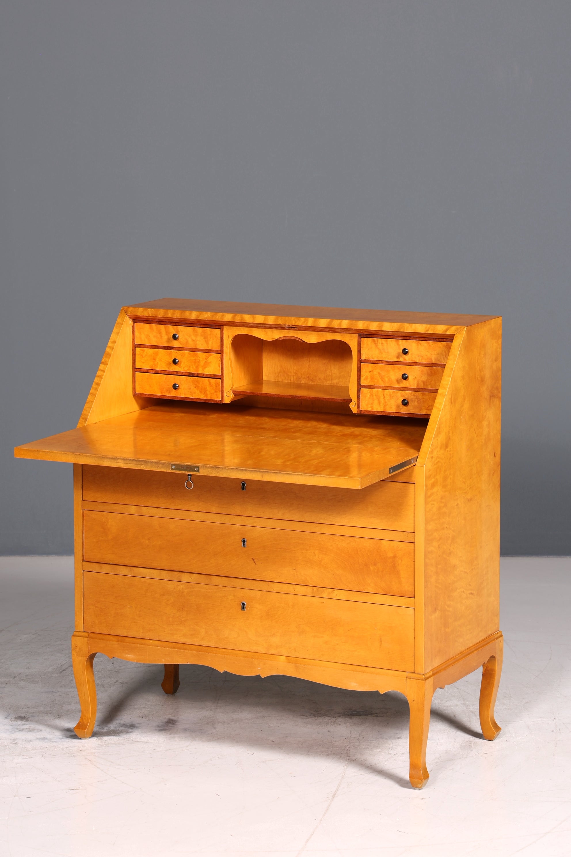 Wunderschöner Sekretär um 1930 Büro Kommode echt Holz Sekretär Schreibtisch Kommode Secretary