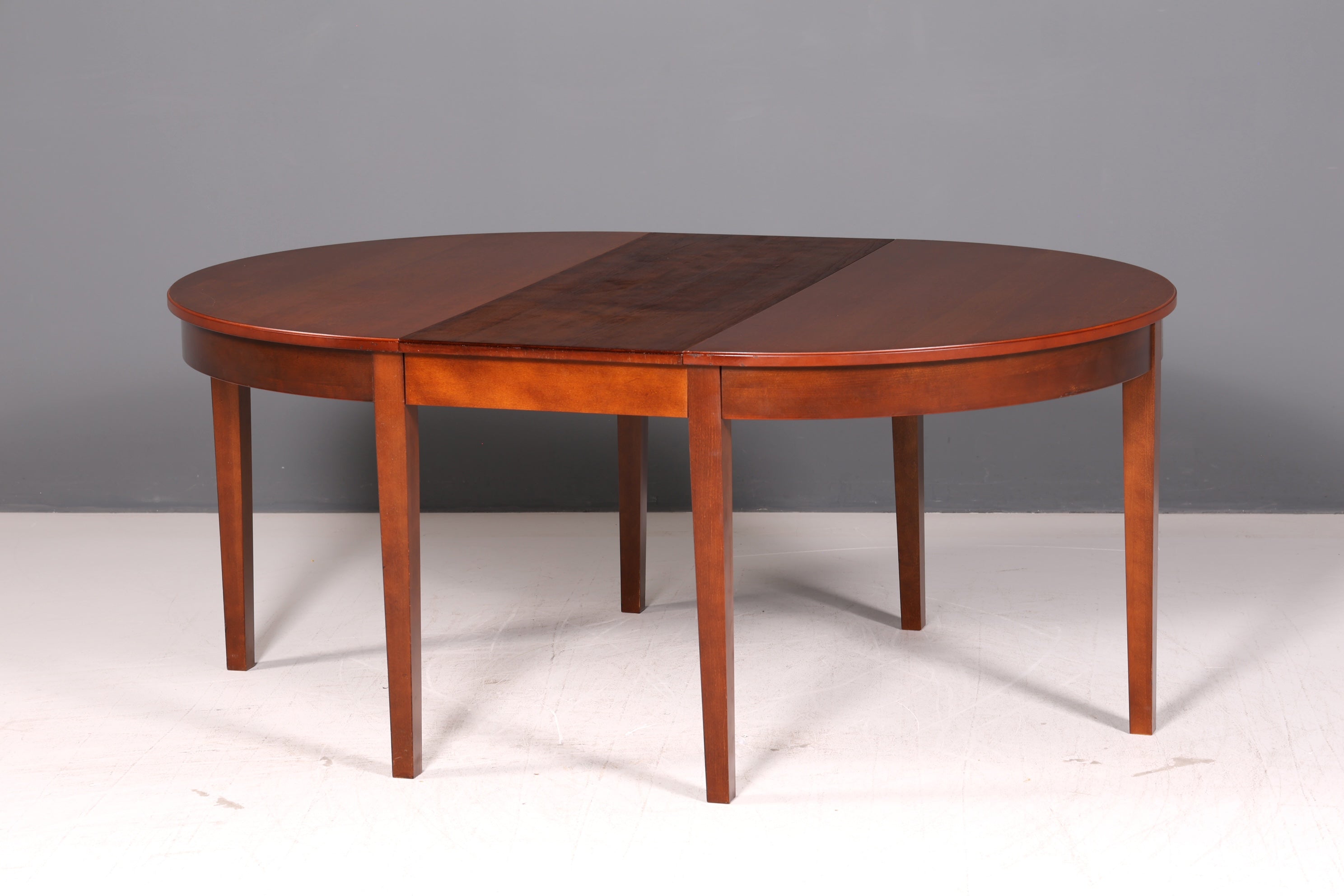 Dreamlike Mid Century Extendable Round Dining Table Vintage Kitchen Table Dining Room Table Round Table Wood