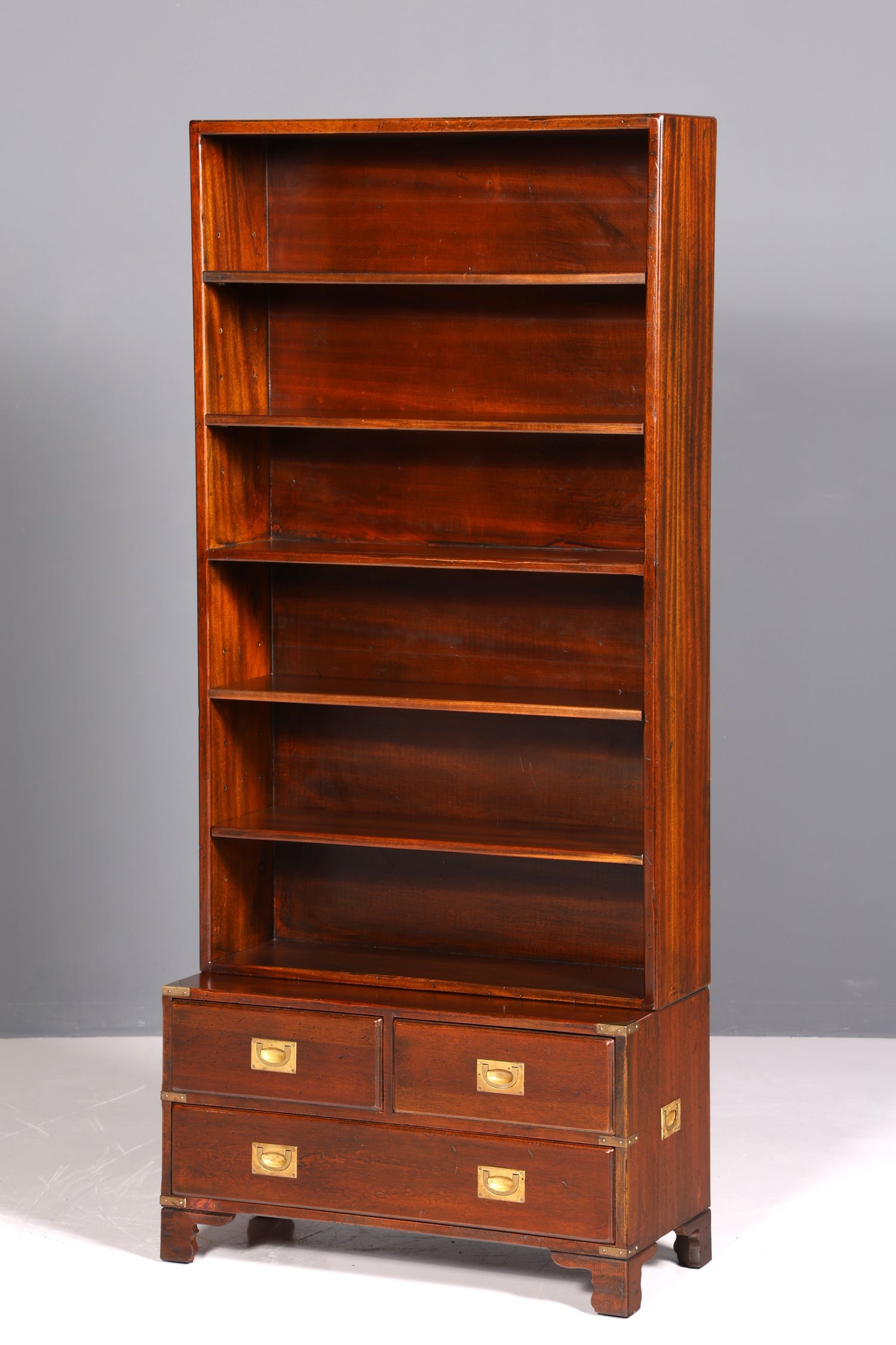 Wunderschönes Maritimes Regal Bücherregal Englisches Buchablage echt Holz Bookshelf 1 von 2