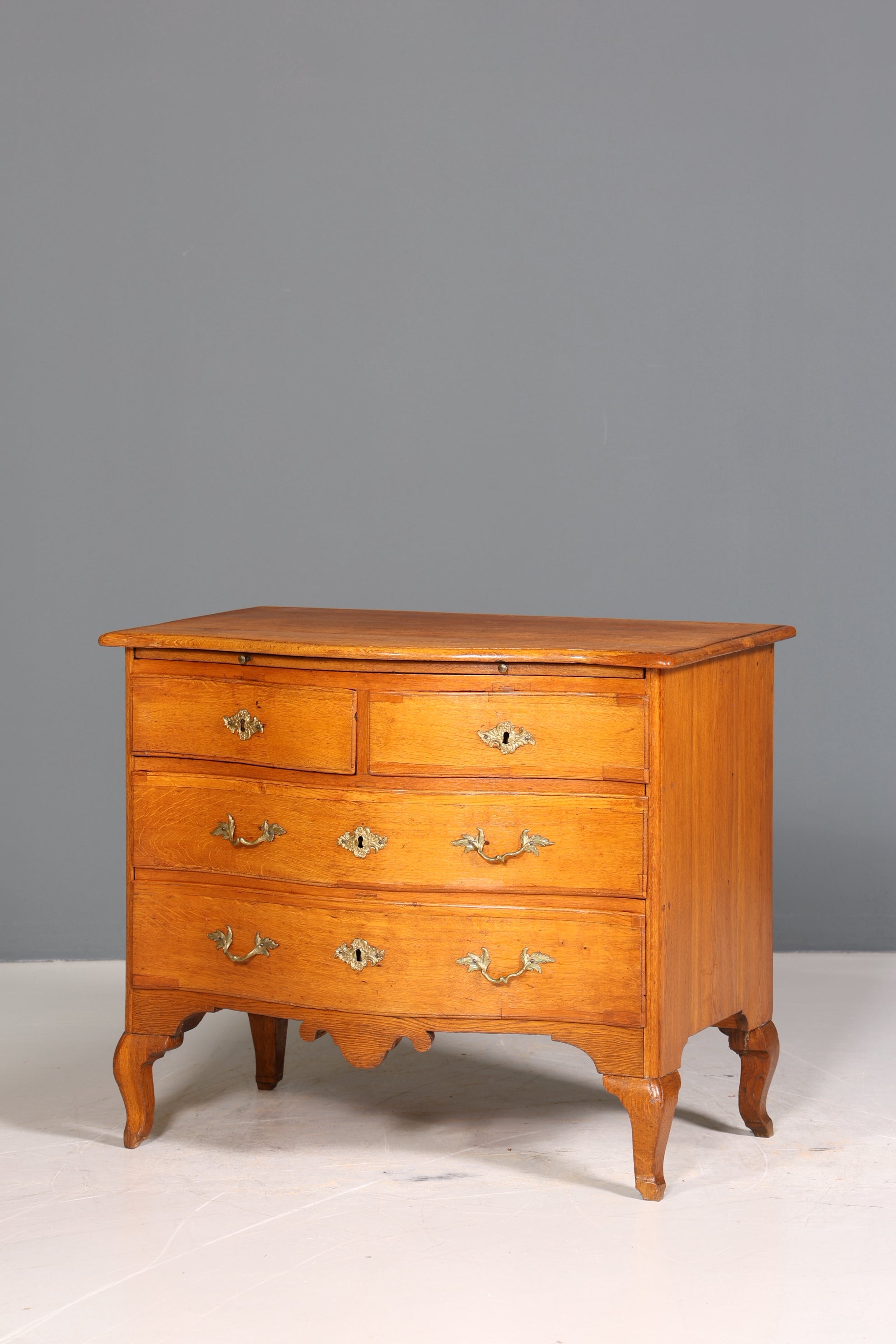 Original Barock Kommode um 1800 Sideboard Antik massiv Holz Schubladenkommode