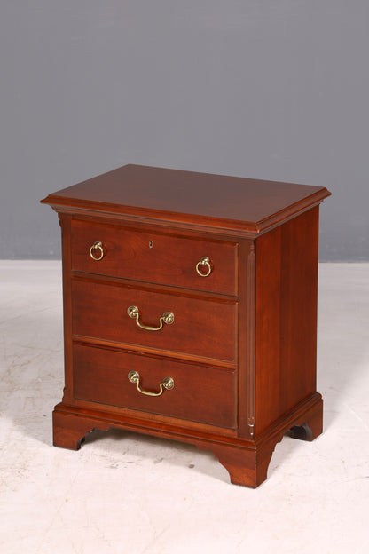 Edle Drexel Heritage Kommode Antik Stil Nachttisch USA Schubladenkommode 1 von 2