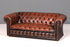 Wunderschönes Original Chesterfield Sofa 2-Sitzer Couch Englisches echt Leder Sofa UK 2 von 2