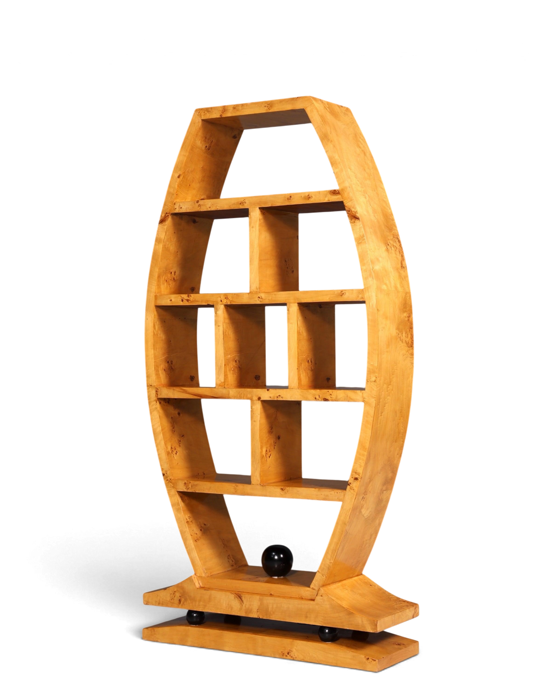 Beeindruckendes Art Deco Stil Bücherregal Birke Luxus Möbel Kult Schrankregal