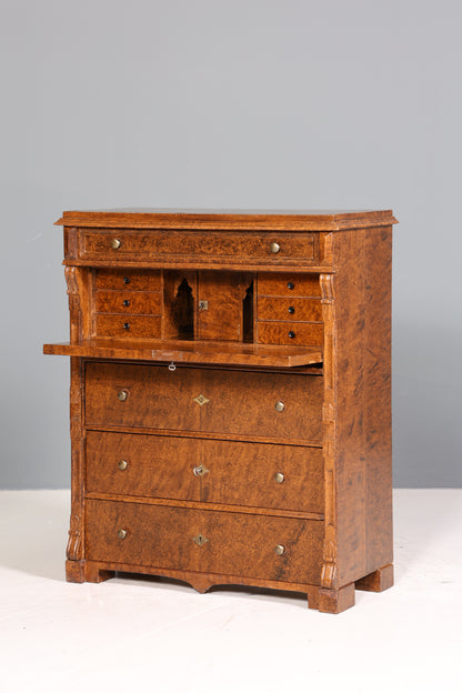 Wunderschöner Antik Sekretär um 1900 Kommode Vertiko Bürokommode Schreibtisch