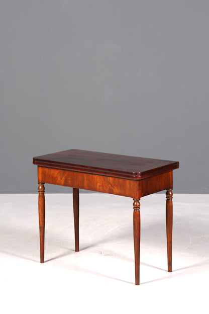 Traumhafter Louis Philippe Tisch ausklappbarer Konsolentisch Englischer Schreibtisch echt Holz Antik Spieltisch Küchentisch Esstisch