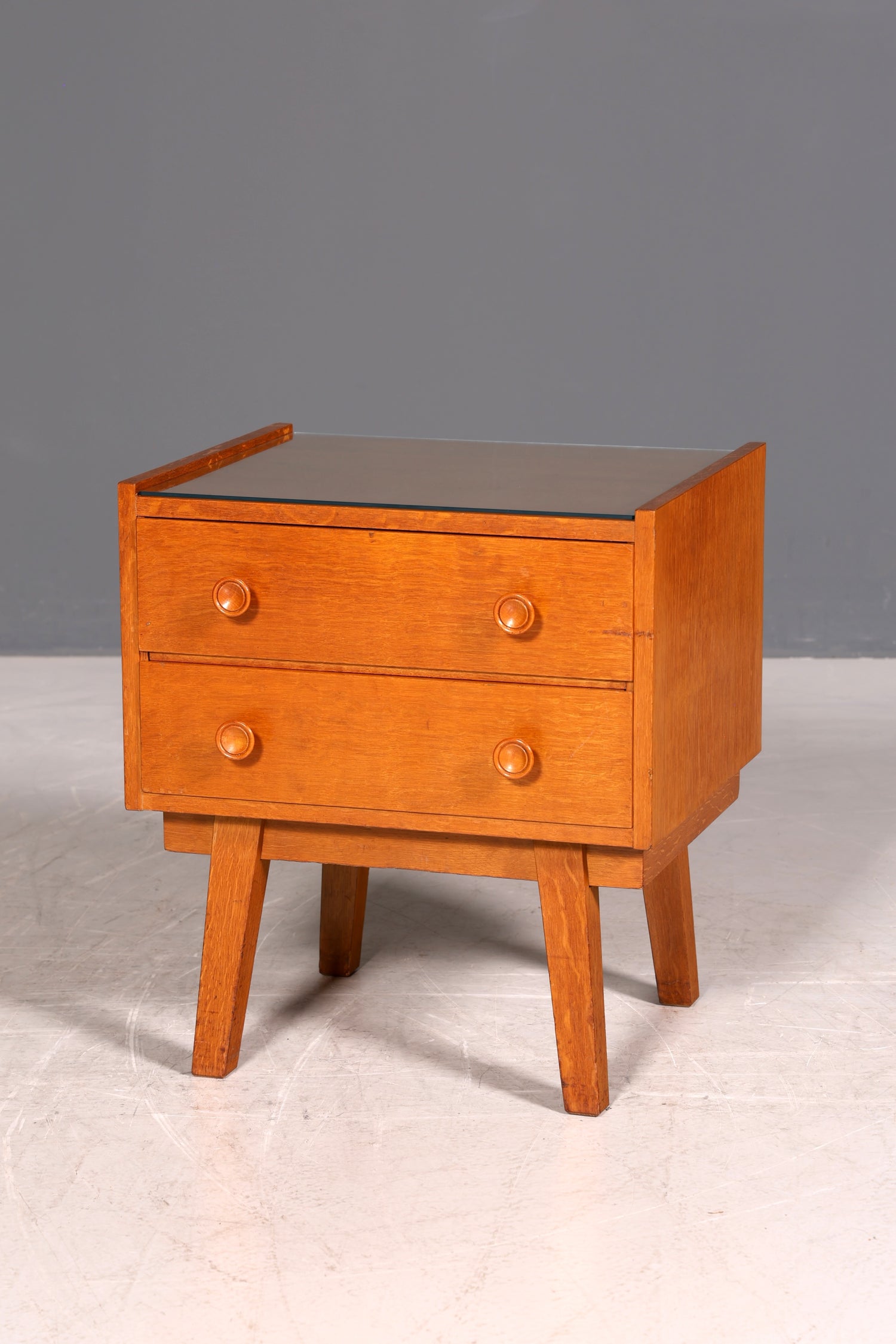 G253 Finish Wunderschöne Mid Century Kommode Vintage Nachttisch 60s Schubladenkommode (Kopie 2)