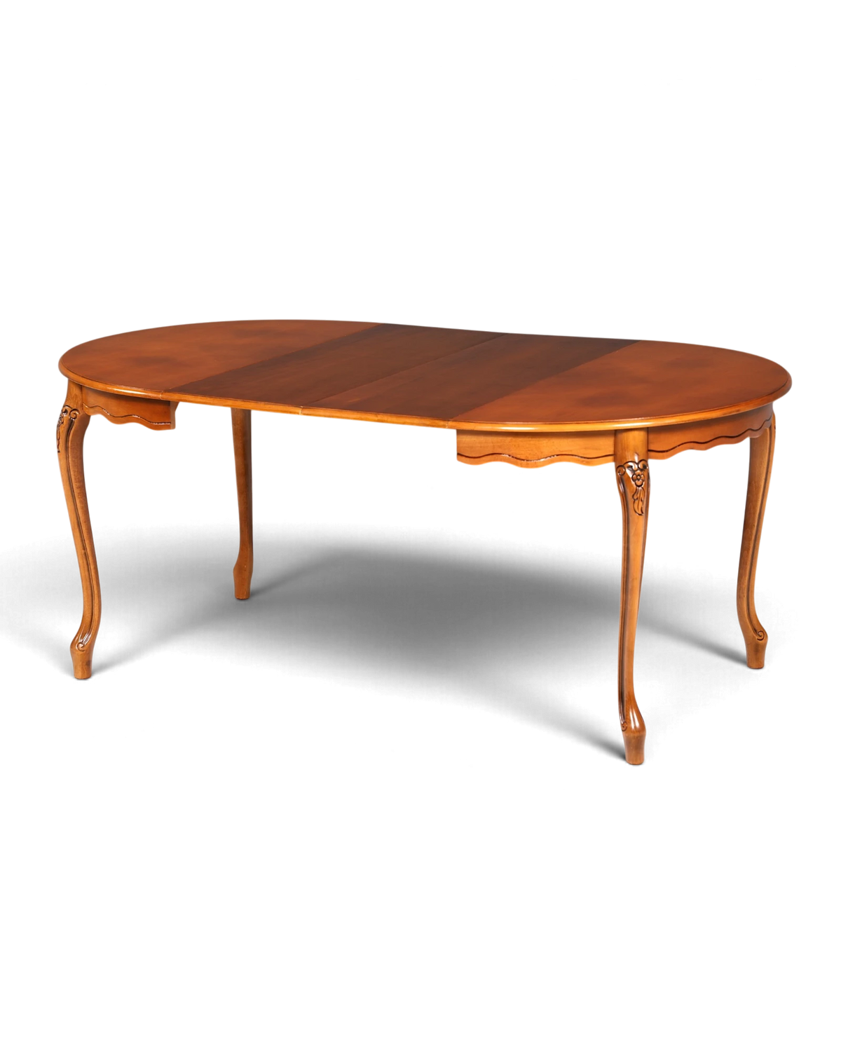 Wunderschöner runder Chippendale Tisch ausziehbarer Esstisch Küchentisch Barock Stil Esszimmer Tisch Konferenztisch