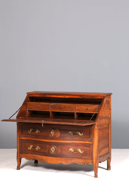 Beeindruckender Barock Sekretär Biedermeier Kommode um 1810 Louis Seize Schreibkommode Büroschrank