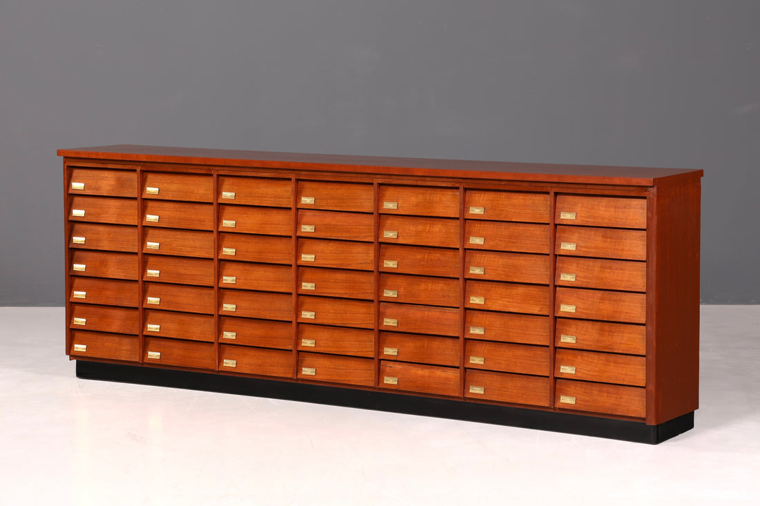 G116 Finish Wunderschöne Mid Century Kommode Vintage Bauhaus Apotheker Schrank Retro Schubladenkommode