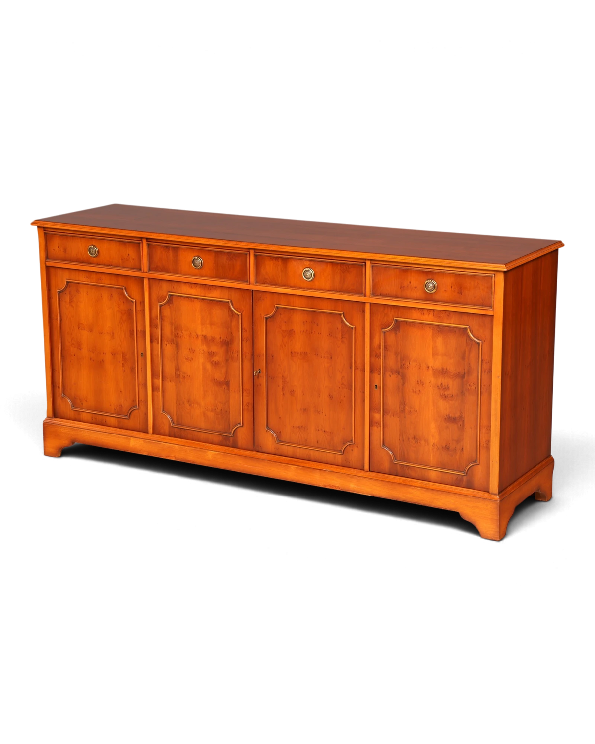 I171 Finish HELDENSE Wunderschönes Englisches Sideboard Eibe Schrank Antik Stil Buffetschrank Kommode (Kopie)