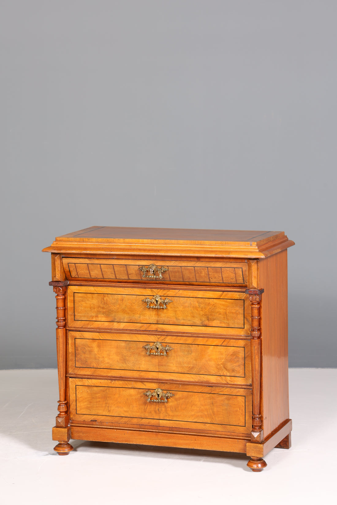 Wunderschöne Gründerzeit Kommode Jugendstil Antik Sideboard Schubladenkommode