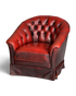 F845 Finish Stilvoller Original Chesterfield Sessel Englischer Armlehnsessel Englisch Herrensessel