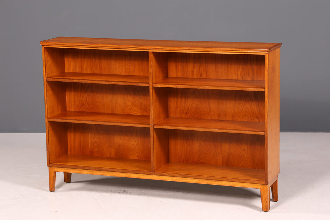 Wunderschönes Mid Century Regal Vintage Bücherregal 60er Jahre Holz Buchablage Regal