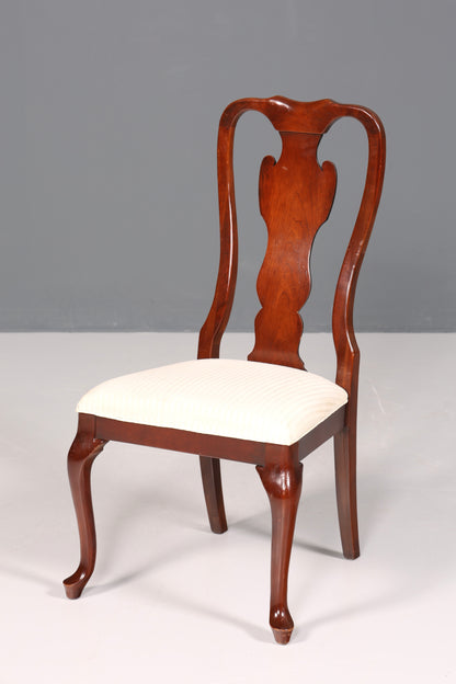 Stilvoller Original Drexel Heritage Stuhl Chippendale USA Sekretär Schreibtisch Stuhl Küchenstuhl 1 von 3