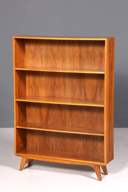Wunderschönes Original Musterring Regal Mid Century Bücherregal Retro echt Holz Buchablage 2 von 2