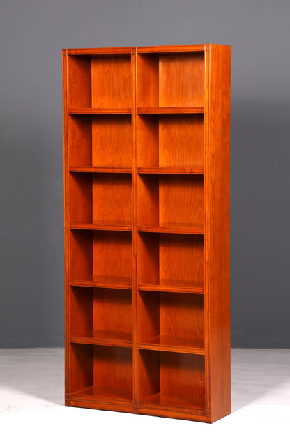Wunderschönes XXL Englisches Bücherregal Eibe Antik Regal Standregal Bookshelf Buchablage echt Holz