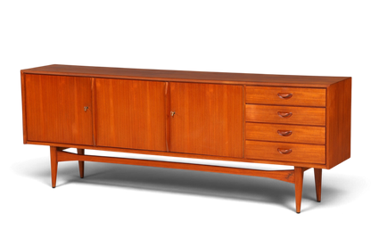 Beeindruckendes Original Heinrich Althoff Sideboard Teak Holz TV Kommode Vintage Schrank 60s