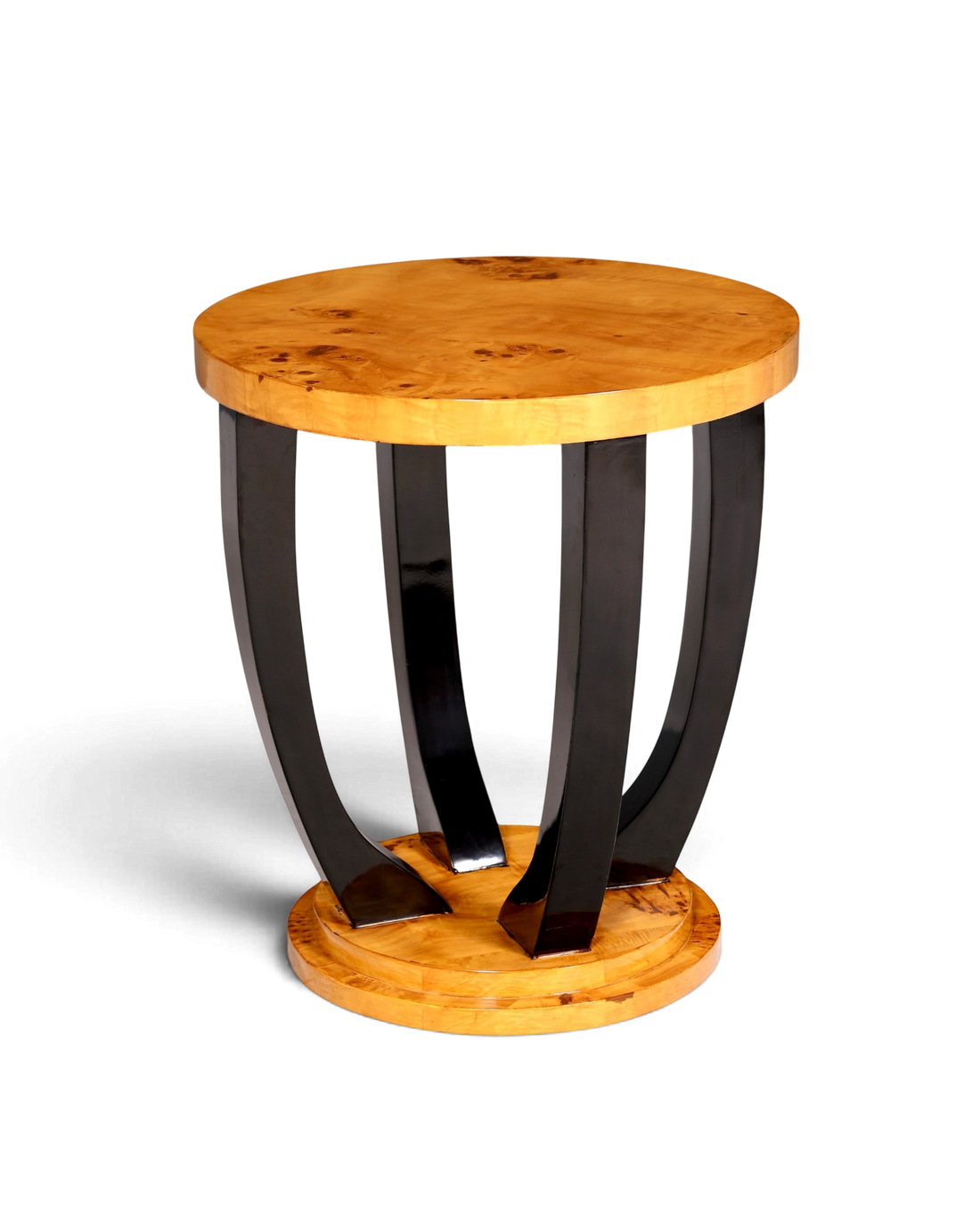 Traumhafter Art Deco Stil Beistelltisch Antik Stil Tisch Luxus Couchtisch Birke Ablagetisch