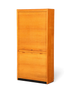 Stilvoller Mid Century Rollladenschrank Bauhaus Apothekerschrank Art Deco Büro Aktenschrank