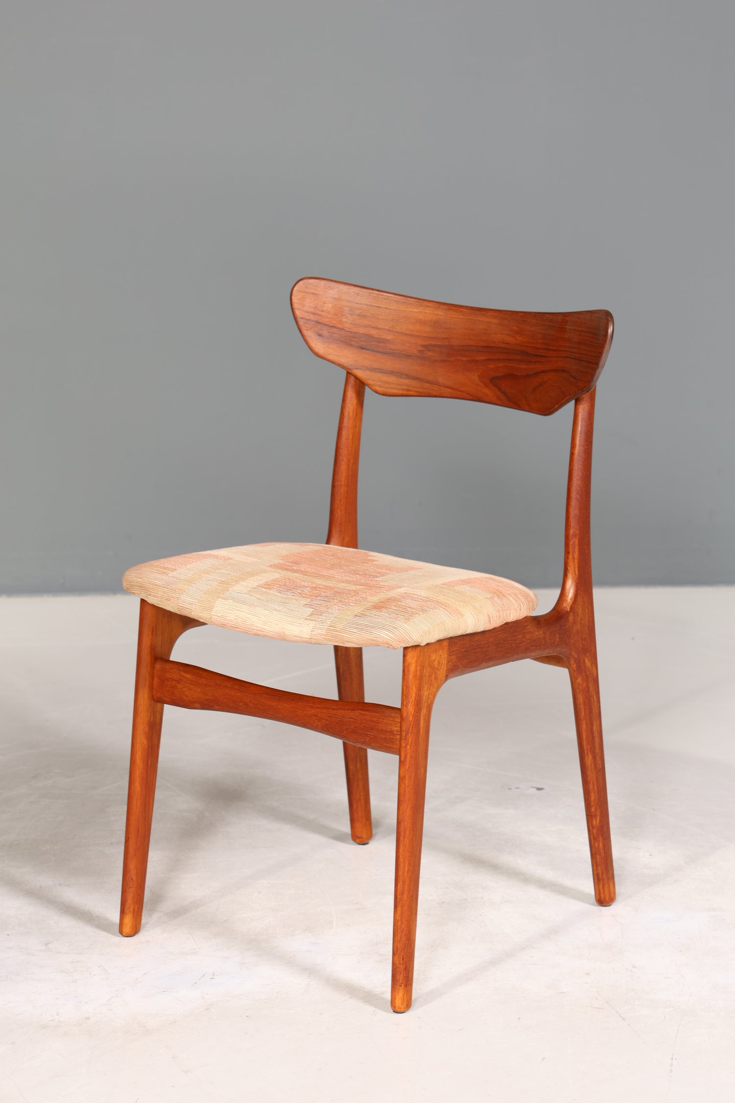 Stilvoller Original &quot;Schiønning &amp; Elgaard&quot; Stuhl Mid Century Danish Teak Holz Esszimmer Stuhl Sekretär Stuhl 1 von 3