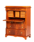 Stilvoller Sekretär im Biedermeier Stil Englisch Kommode Antik Bürokommode