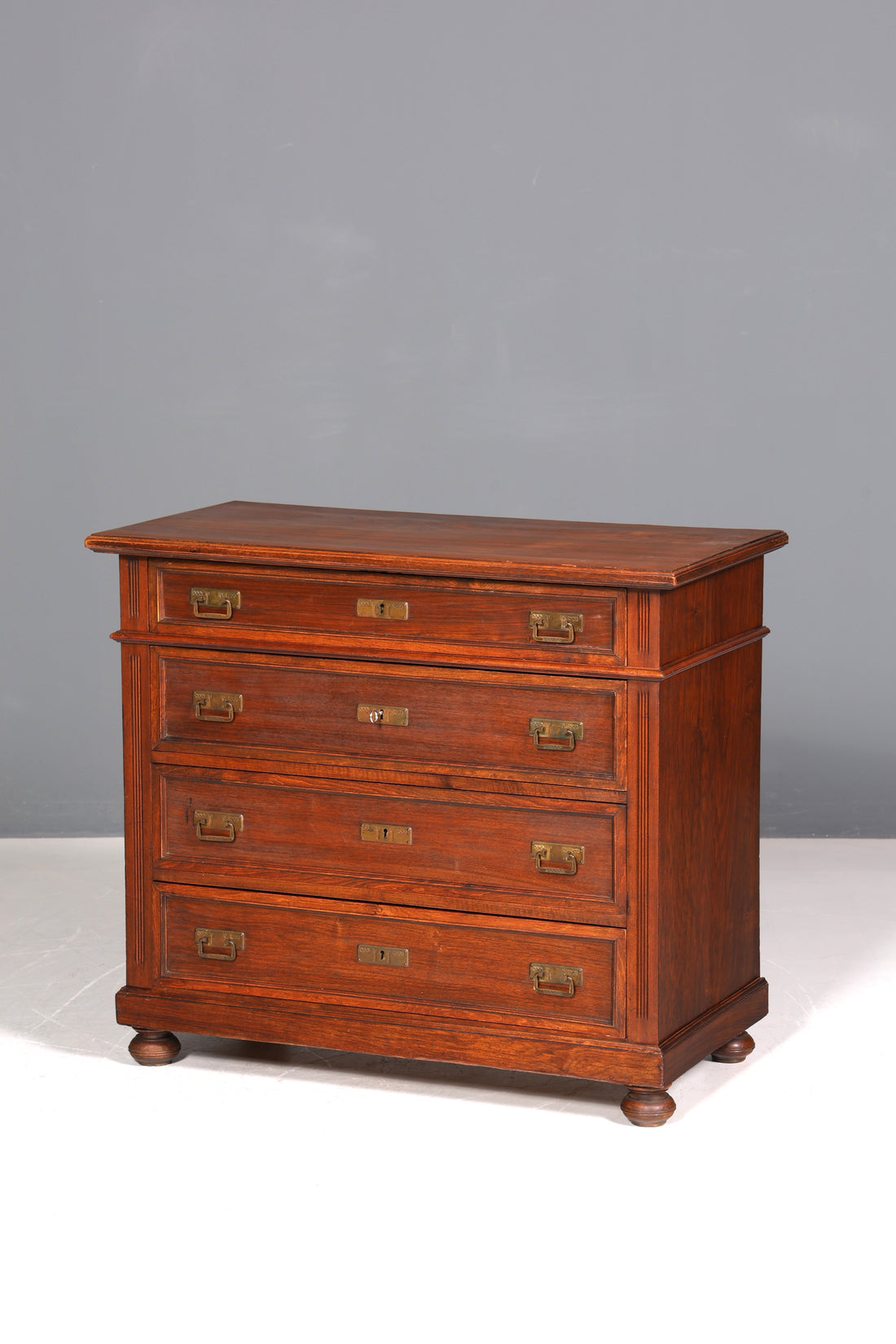 Wunderschöne Jugendstil Kommode Gründerzeit Eiche Antik Schubladenkommode Sideboard