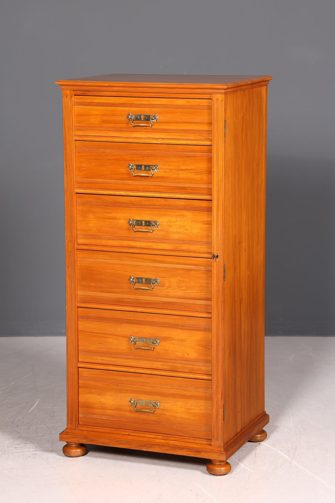 G457 Finish Wunderschönes Gründerzeit Vertiko Louis Philippe Kommode um 1880 Schubladenkommode (Kopie)