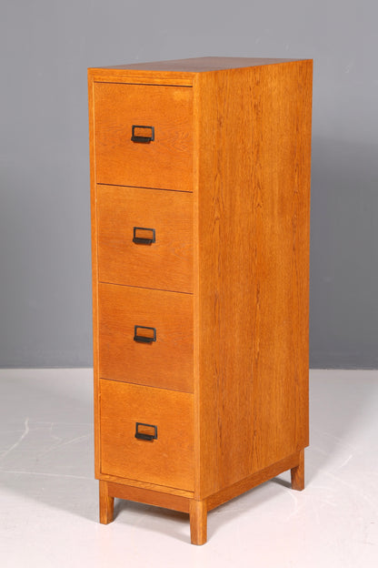 Wunderschöner Mid Century Aktenschrank Kommode Vintage Bauhaus Apothekerschrank Retro Schubladenkommode