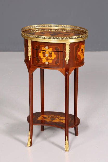 Edler Barock Louis XV Stil Beistelltisch Ablagetisch Kommode Antik Stil