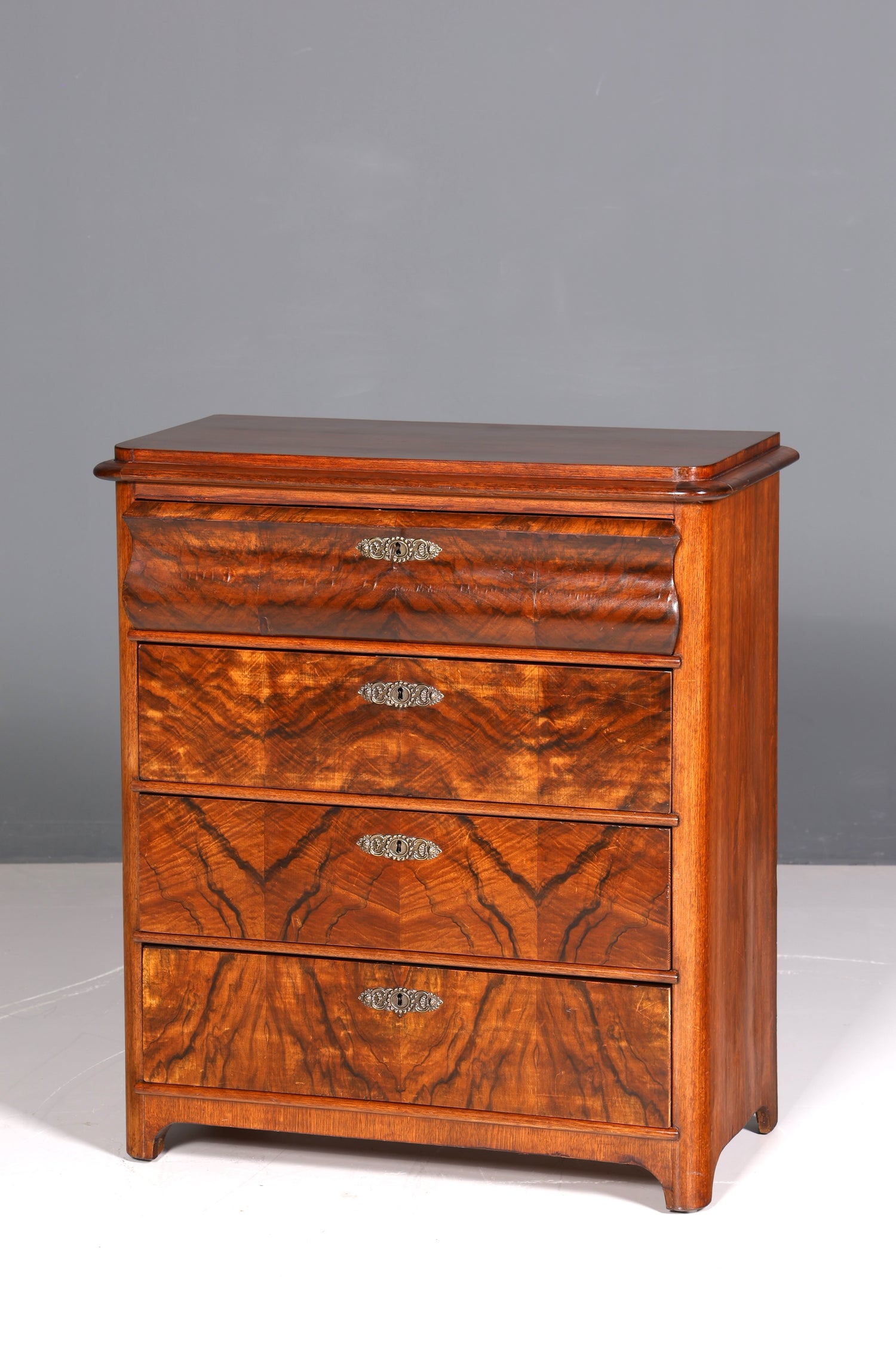 Stylish Louis Philippe chest of drawers, Gründerzeit style, Vertiko, chest of drawers, circa 1880