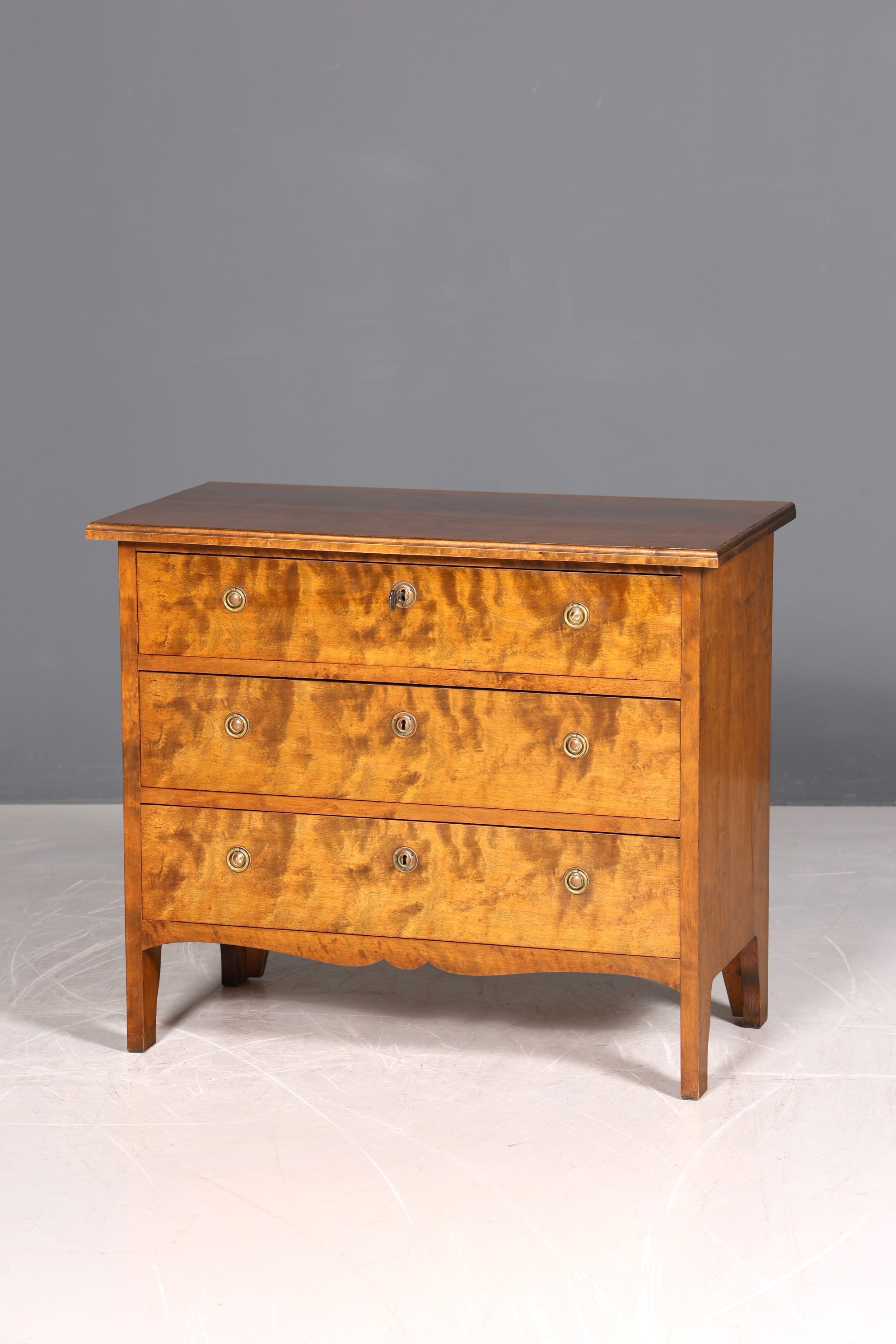 Wunderschöne Antike Kommode im Biedermeier Stil Schrank Schubladenkommode Wäschekommode