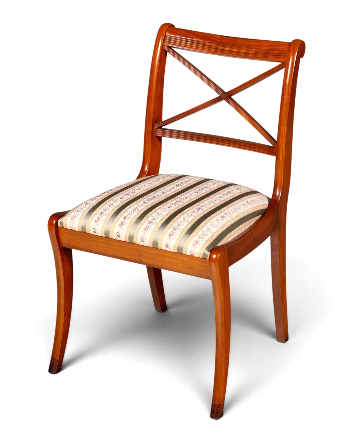 Beautiful English Yew Chair Dining Chair Kitchen Chair Desk Chair Upholstered Chair 4 of 4