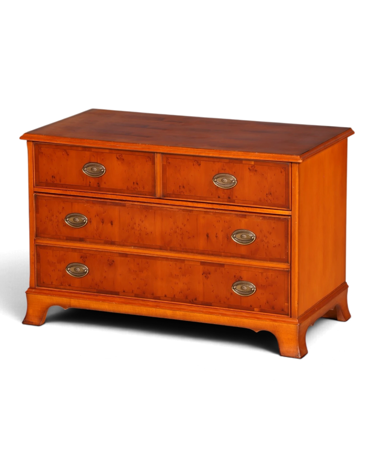 Edle Original Heldense Kommode Eibe Englisch 60s Hifi Schrank TV Schrank Klappschrank Vintage