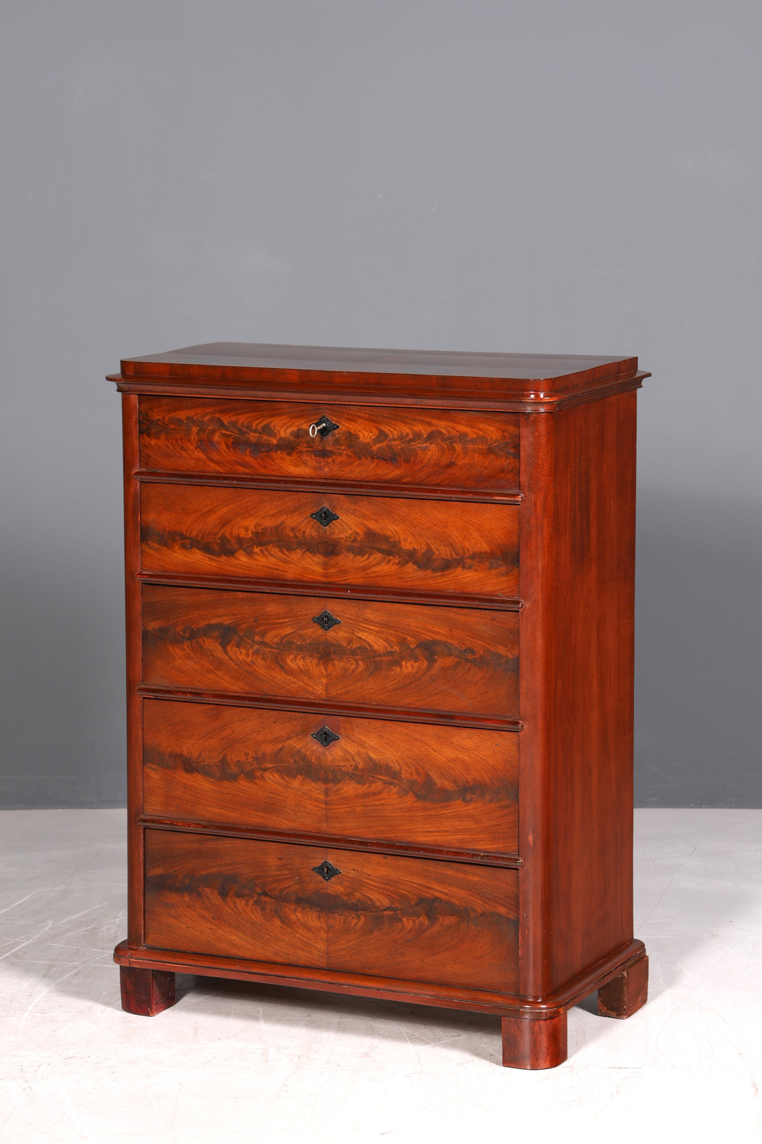 F975 Finish Traumhafte Gründerzeit Kommode Jugendstil Schubladenkommode Antik Vertiko Wäschekommode