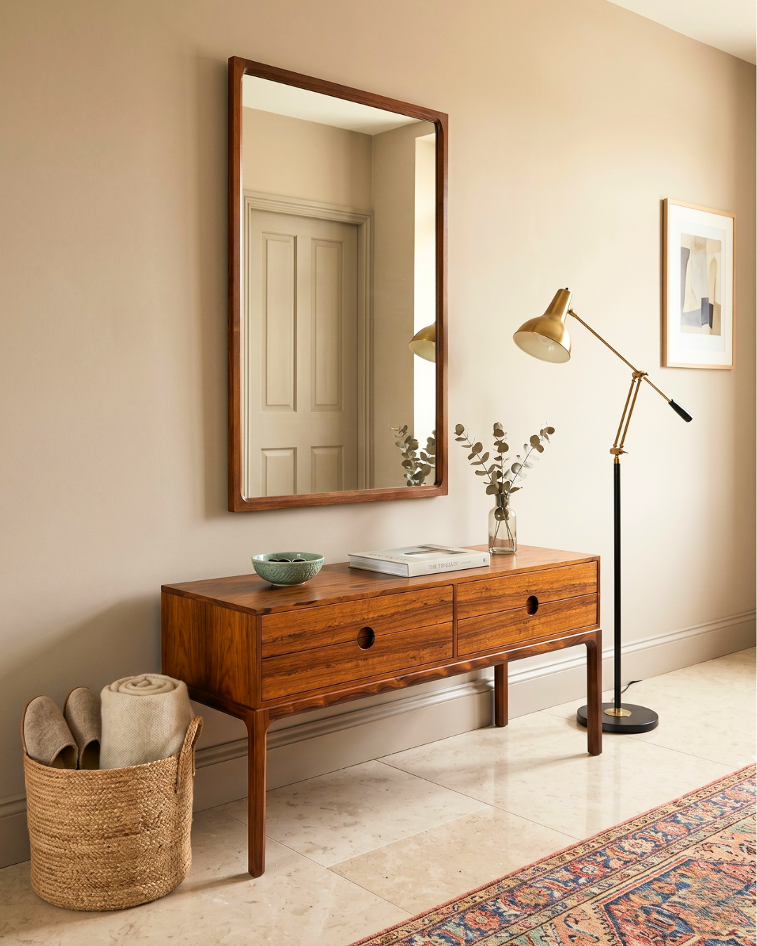 Wunderschöne Mid Century Kommode mit Spiegel Kai Kristiansen für Aksel Kjersgaard Danish Design Flurkommode Spiegel Flurkommode 60s