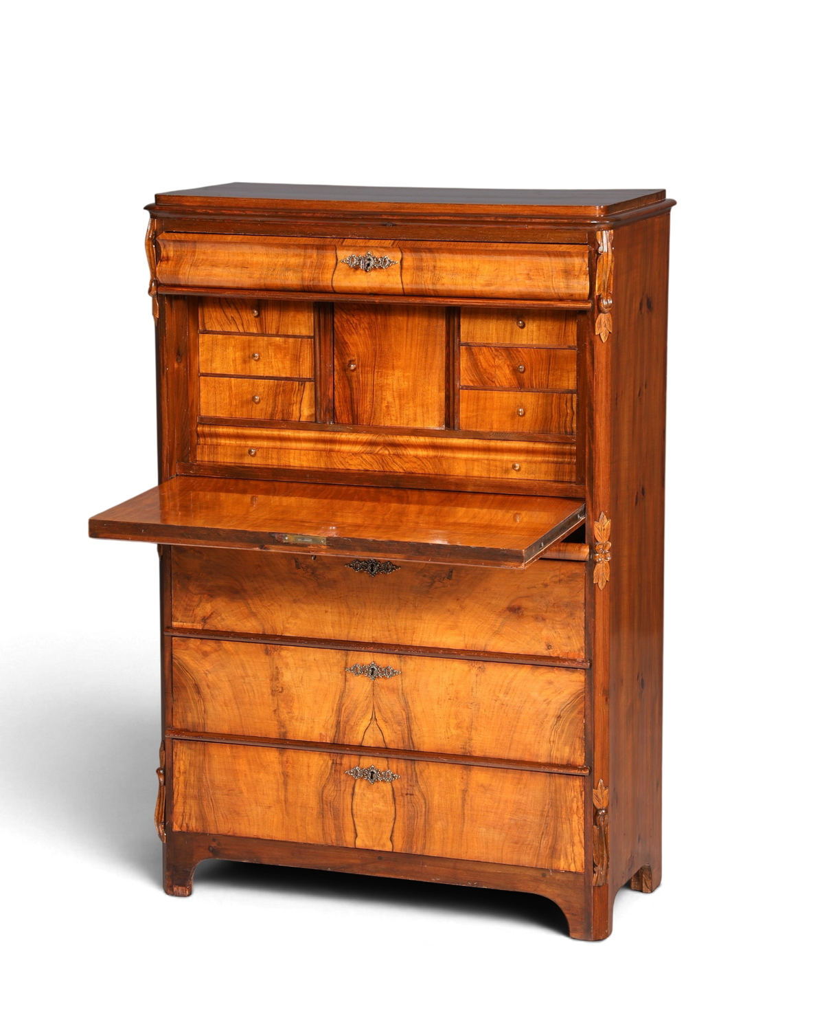 Traumhafter Louis Philippe Sekretär um 1880 Gründerzeit Antik Schrank Chiffoniere