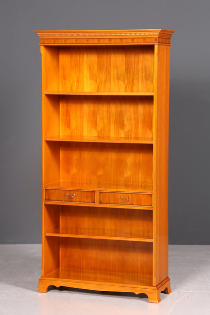 Wunderschönes Englisches Bücherregal Eibe Antik Regal Bookshelf Buchablage 60s