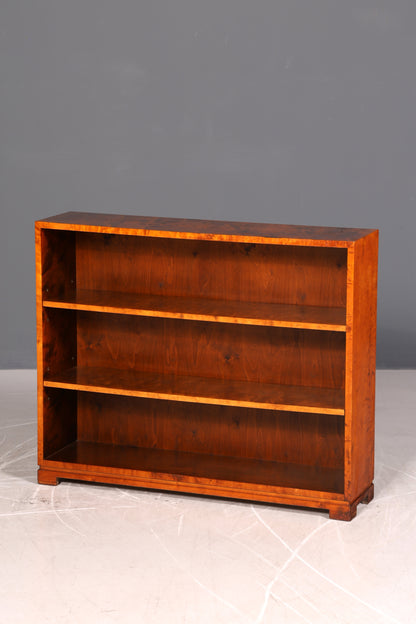 Wunderschönes Art Deco Stil Regal um 1940 Bücherregal Echt Holz Buchablage Vintage
