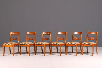 G034 Finish cm 6x Edle Englische Stühle Englisch Dining Chairs Antik 60er Jahre Regency Küchenstühle Stuhlset (Kopie)