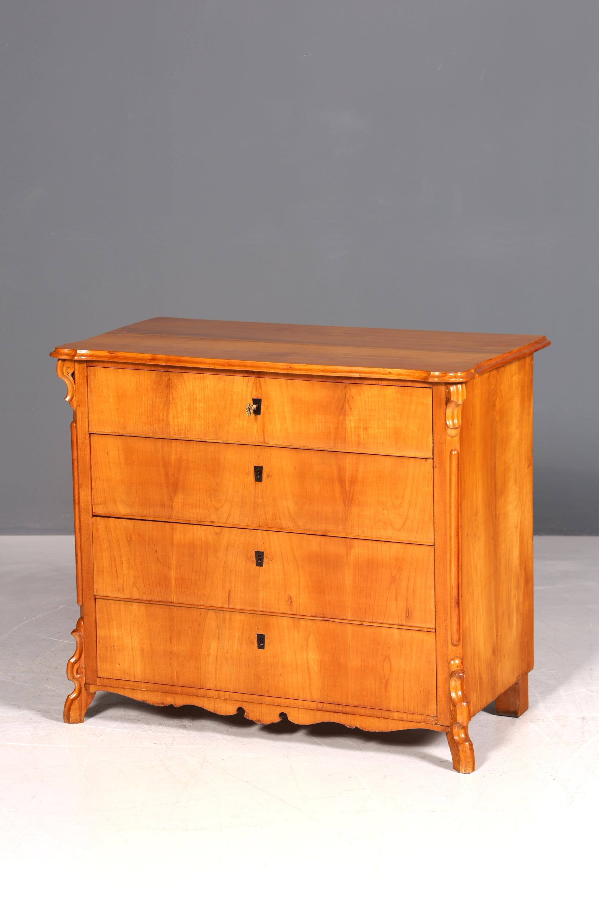 Wunderschöne Biedermeier Kommode Louis Philippe Antik Schubladen Kommode Wäschekommode