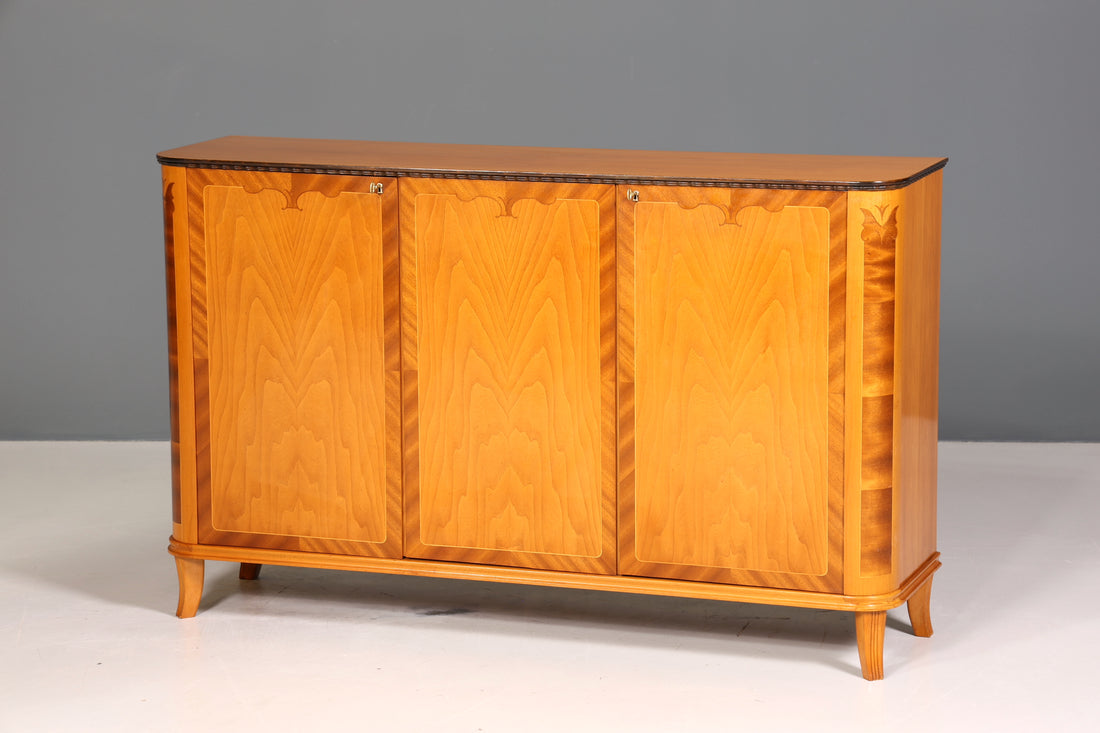 Stilvolles Original Art Deco Schrank Vertiko Sideboard um 1930 Highboard Kommode