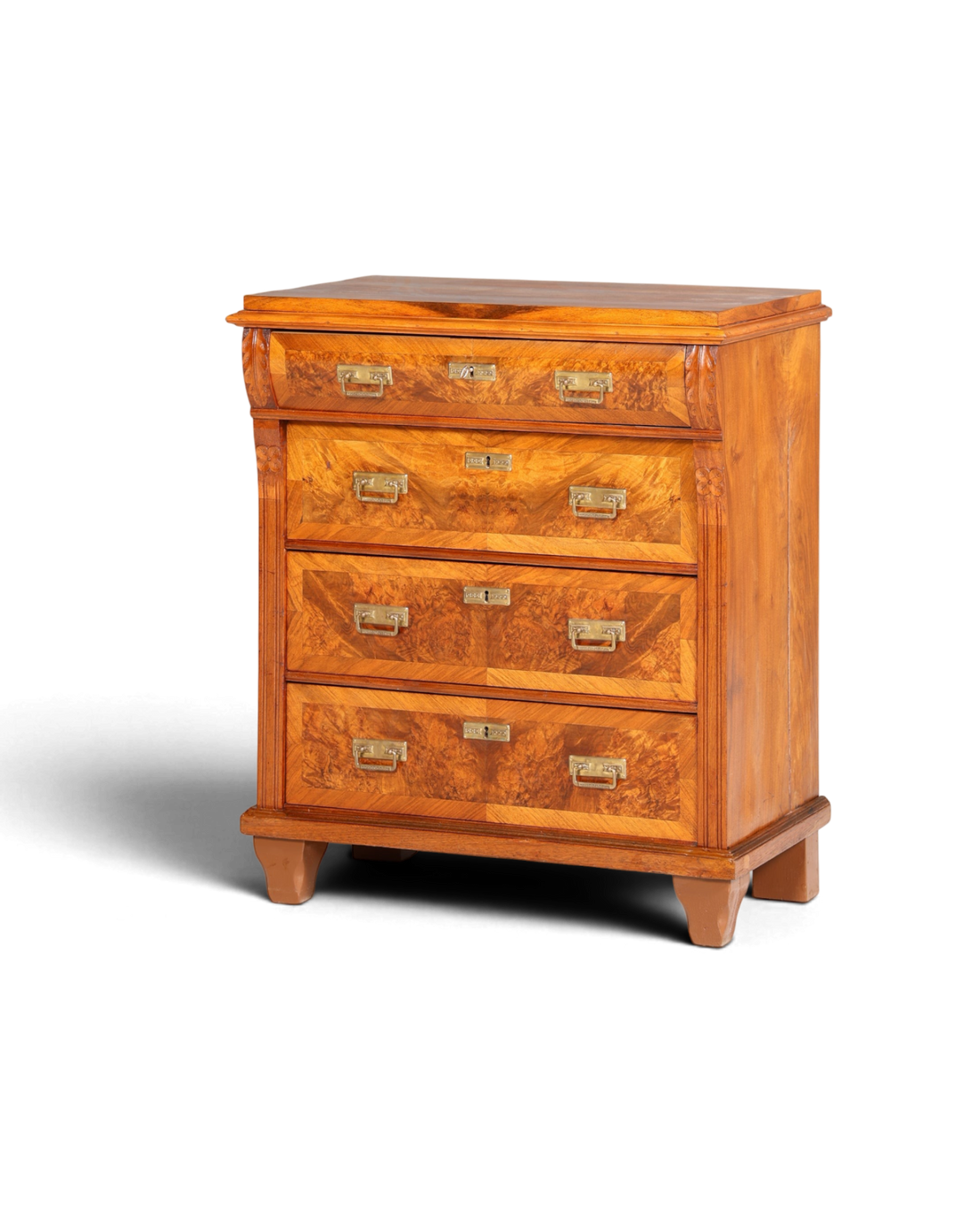 Edle Gründerzeit Kommode Jugendstil Schubladenkommode Antik Wäschekommode