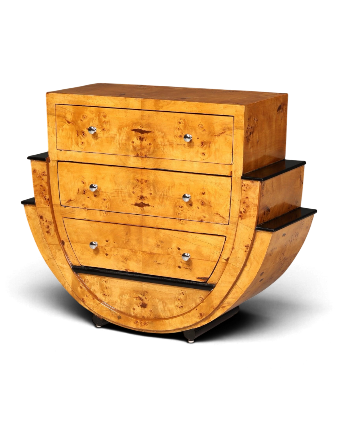 Edle Art Deco Stil Sideboard Wandkonsole Biedermeier Antik Stil Kommode