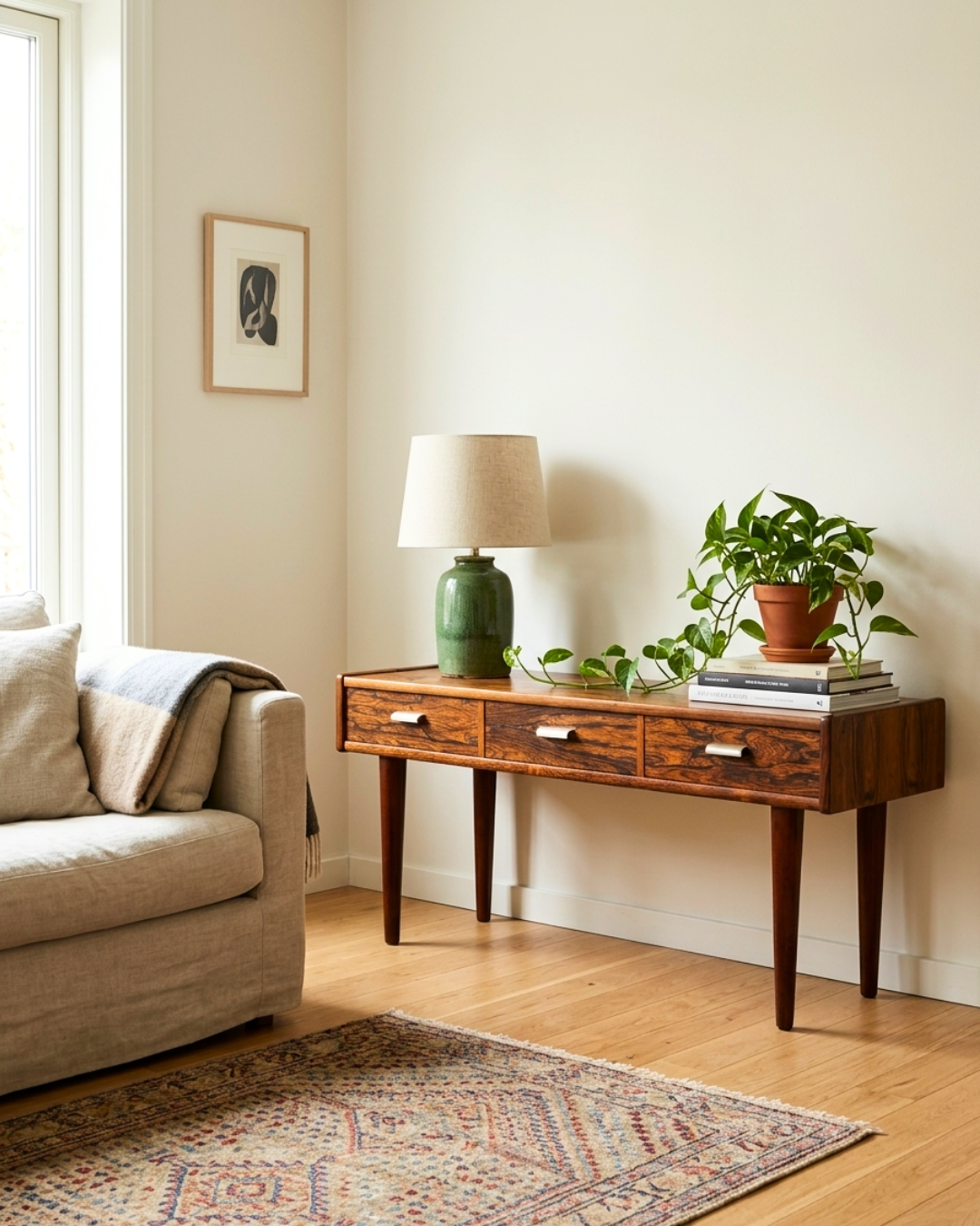Wunderschönes Mid Century Palisander Sideboard Vintage TV-Kommode Retro 60er Jahre