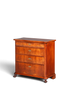 Stilvolle Louis Philippe Kommode Nussbaum Biedermeier Schubladenkommode um 1890