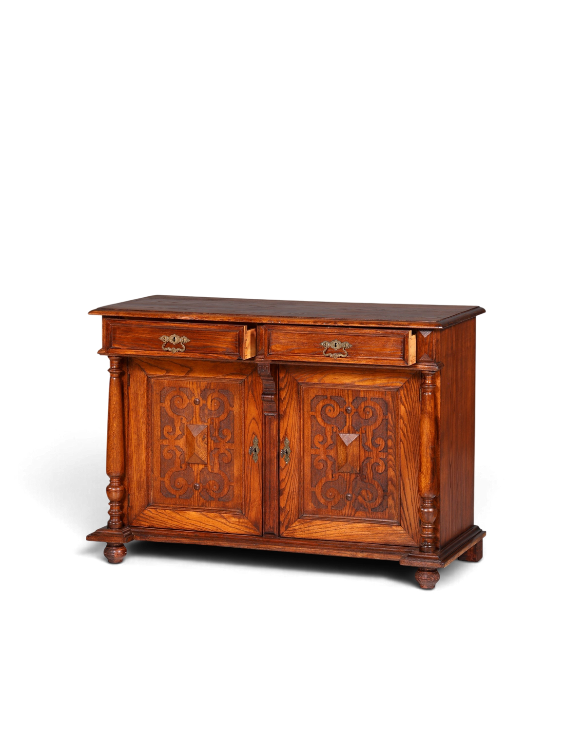 Wunderschöner Gründerzeit Schrank Jugendstil Kommode Antik Sideboard Anrichte