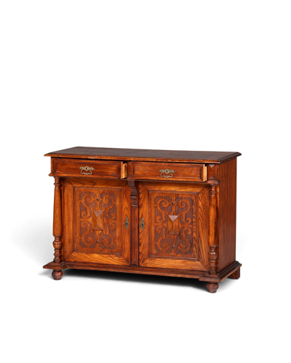 Wunderschöner Gründerzeit Schrank Jugendstil Kommode Antik Sideboard Anrichte