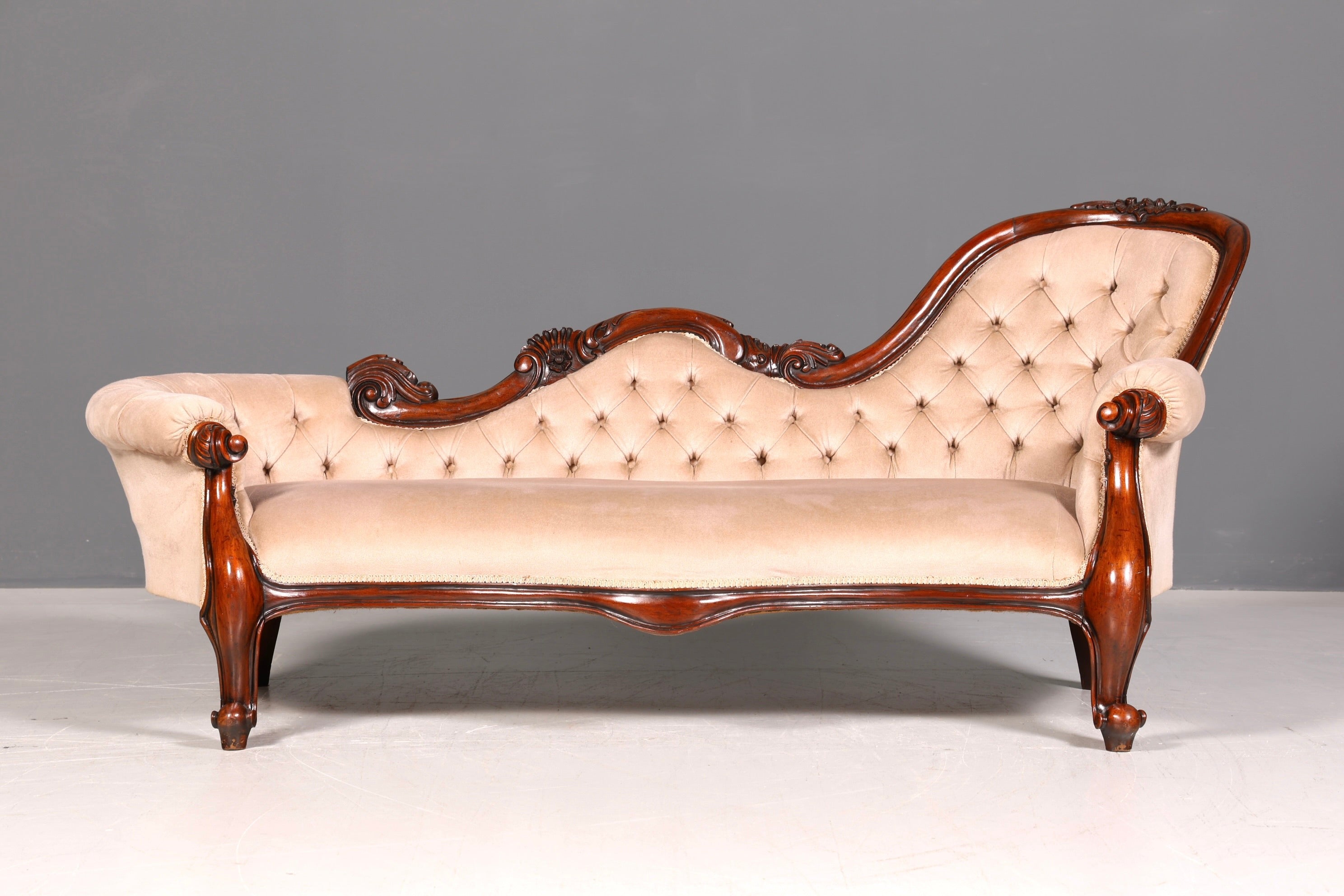 Wunderschönes Louis Philippe Sofa Chaiselongue Loriot Canapè Antik Couch Récamière