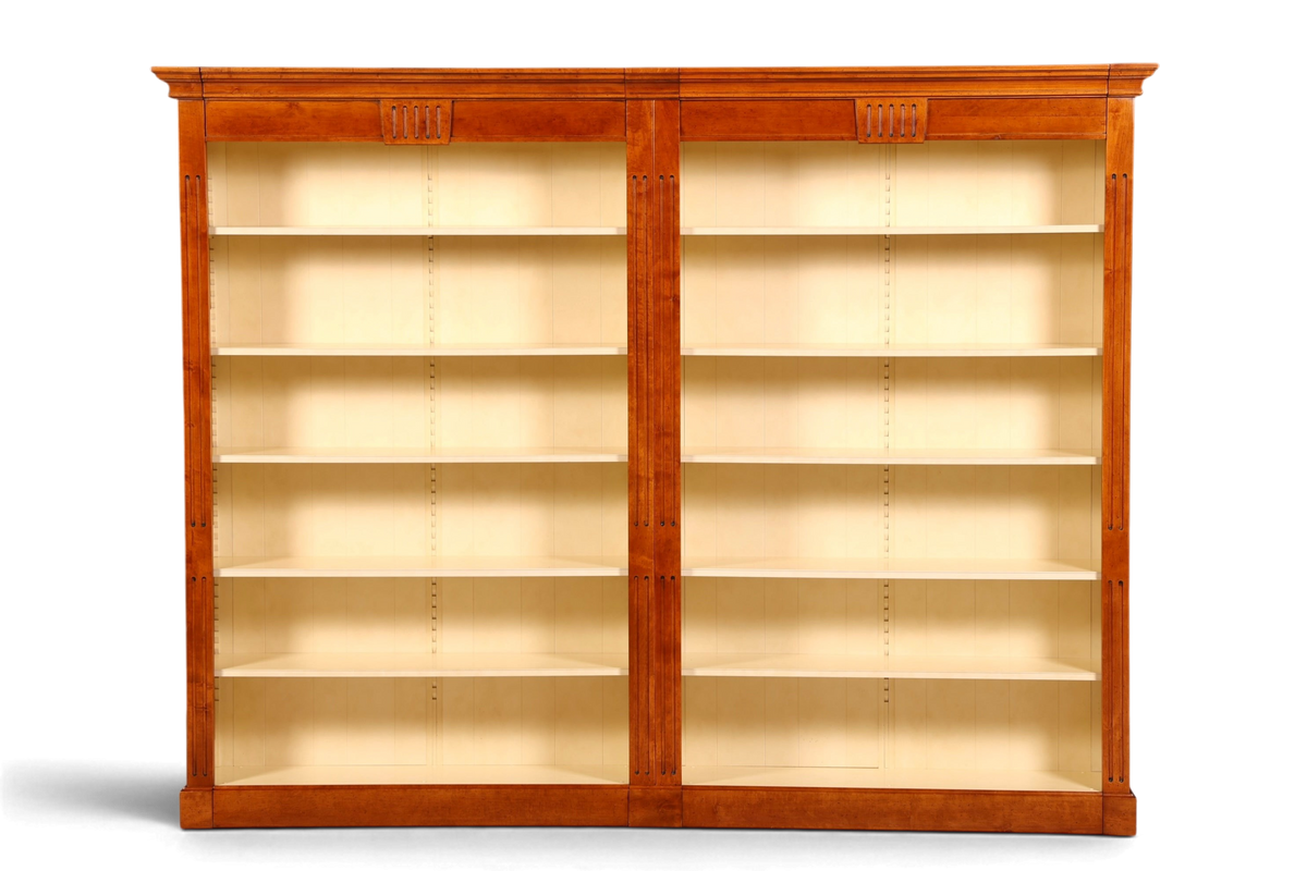 Wunderschönes Englisches XXL Bücherregal Eibe Antik Regal Bookshelf Buchablage 60s