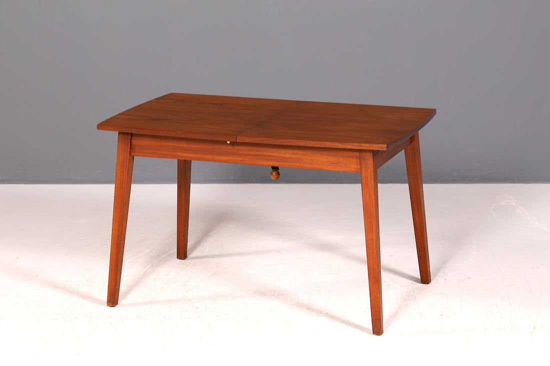 G236 Finish cm Schlichter Mid Century Esstisch ausziehbarer Vintage Tisch Retro Küchentisch (Kopie)